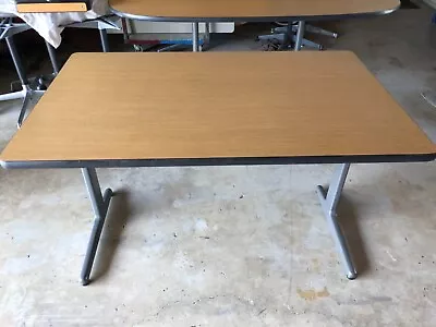 Buy Herman Miller Eames / Nelson Multipurpose Table Desk 48 X 30 - Computer, Hon • 195$