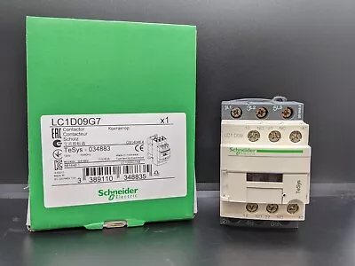 Buy Schneider Electric LC1D09G7 9 Amp 3 Pole 120V AC Contactor • 39.50$