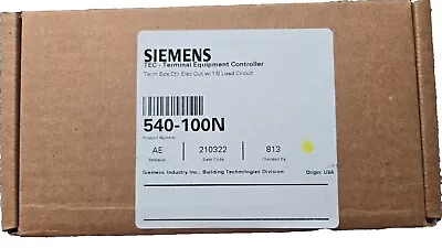 Buy Siemens Tec 540-100n Terminal Controller Box • 475$