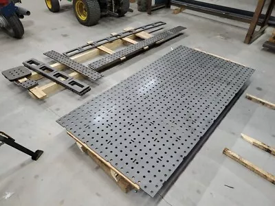 Buy 40 X80 X6  Welding Fabrication Fixture Table KIT 1/4  Thick 5/8  Holes On 2  • 1,350$