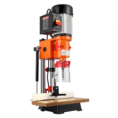 Buy VEVOR Benchtop Mortiser 370W 1725RPM Woodworking Mortising Machine With Chisels • 209.99$