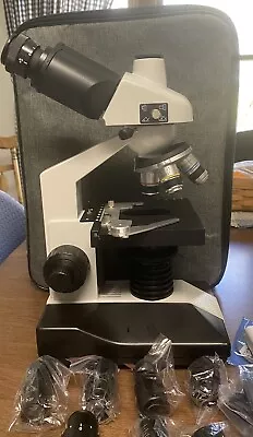 Buy Herwicm Compound Trinocular Microscope  40x-5000x Magnification • 145$