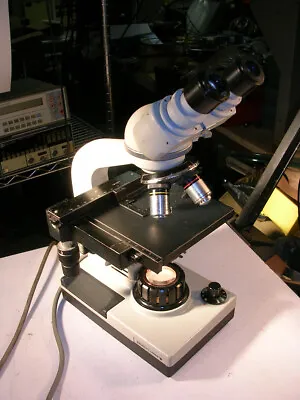 Buy Bausch & Lomb KHS  Microscopes  LOT (2)  WITH 4 OBJECTIVES • 110$