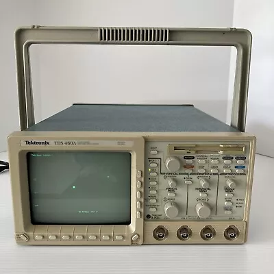Buy Tektronix TDS460A 400 MHz 4 Channel Digital Real-Time Oscilloscope • 224.98$