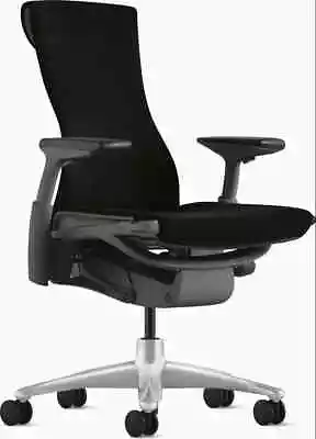 Buy Herman Miller  Embody Office Chair - Black  Fabric   Open Box • 849.11$