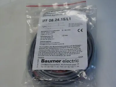 Buy Karl Suss Ma150 Mask Aligner Baumer Electric Proximity Switch Iff 08.24.15/11 • 75$