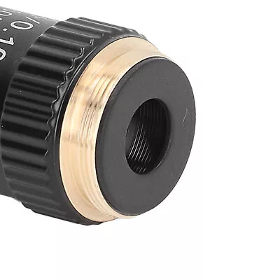 Buy Achromatic Microscope Objective 4X High Magnification Lens 20.2mm Interface • 12.49$