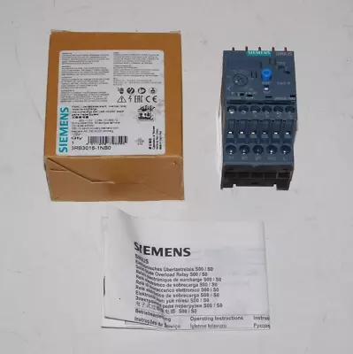 Buy New Siemens Sirius 3RB3016-1NB0 Electronic Overload Relay Module  .32-1.25 AMP • 49$