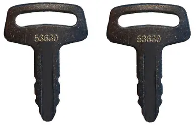 Buy 2 Kubota Loader Mini Excavator Ignition Keys Also Fits Thomas Skid Steer 53630 • 8.79$