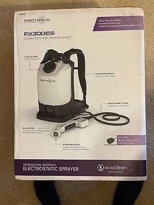 Buy Protexus PX300ES Backpack Cordless Electostatic Sprayer AND BOX OF PURTABS FREE • 1,549$