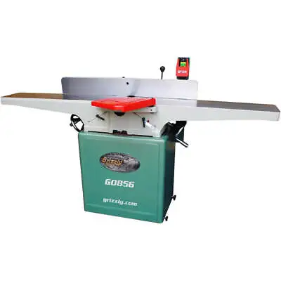 Buy Grizzly G0856 230V 8 Inch X 72 Inch Jointer With Spiral Cutterhead & Mobile Base • 2,825$