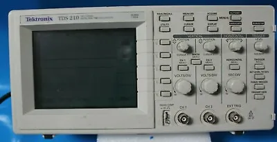 Buy Tektronix TDS 210 Two-Channel Digital Real-Time Oscilloscope 60MHz 1GS/s @H55 • 300$
