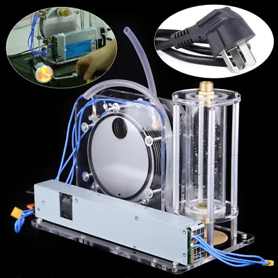 Buy Electrolysis Water Machine Oxy-hydrogen Flame Generator Stainless Steel 100-240V • 77.60$