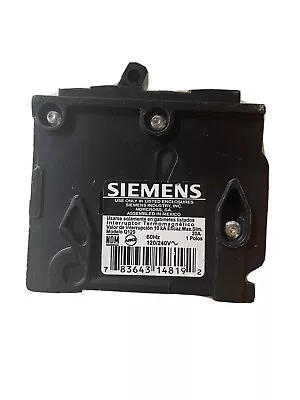 Buy Siemens 20 Amp Breaker • 19.50$