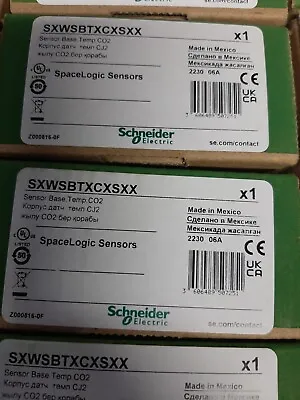 Buy Schneider SXWSBTXCXSXX Sensor, Wall Base, Temp, C02 Communicating,  • 69$