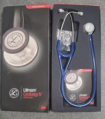 Buy 3M™ Littmann® CARDIOLOGY IV™ Stethoscope 6154 Navy Blue • 160$
