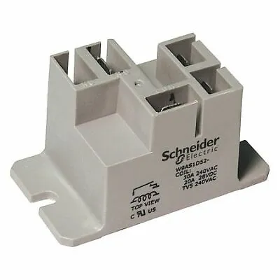 Buy Schneider Electric 9As1a52-24 Enclosed Power Relay,4 Pin,24Vac,Spst-No • 13.41$