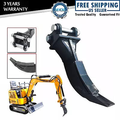 Buy Mini Excavator Ripper Wide Backhoe Scarifier Attachment For Machinery Excavator • 255.07$