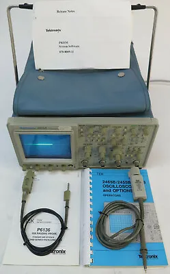 Buy TEKTRONIX 2465A 350MHz 4 Channel, Portable, Analog Oscilloscope With Accessories • 649.99$