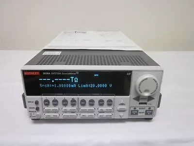 Buy Keithley 2636A Dual Channel System SourceMeter (200V, 1fA, 10A Pulse) CALIBRATED • 11,500$