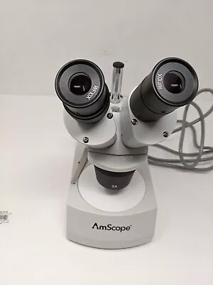 Buy *FOR PARTS* AmScope 10X-60X Forward Binocular Stereo Student Microscope Top... • 89.99$