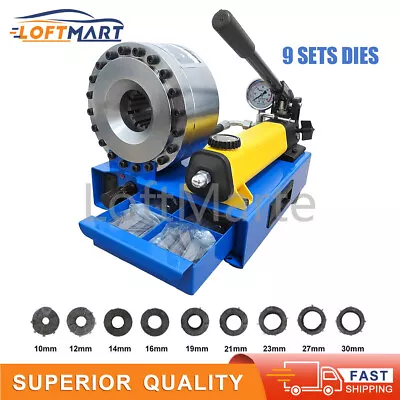 Buy 5600KN Hydraulic Hose Crimper Machine With 9 Sets Dies Pipe Clamping Machine • 1,099$