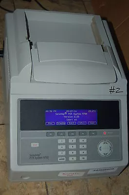 Buy LN Applied Biosystems GeneAmp PCR System 9700, 96-Well Lid  Cycler Thermocycler • 1,358.60$