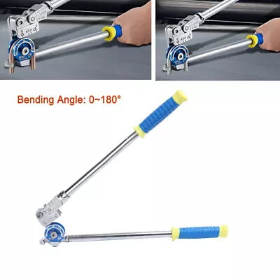 Buy 3/8  Pipe Bender, Manual Bench Bending Machine For Aluminum,Stainless Steel Tube • 43.73$