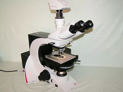 Buy Leica DM 2500 Trinocular Microscope, 5X, 20X, 63X OIL Objectives, DFC425 Camera • 2,990$