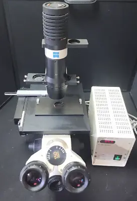 Buy Zeiss Axiovert 25 451235 Inverted Fluorescence Phase Contrast Microscope LEP  • 900$