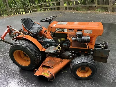Buy Kubota B6100e Pre Owned Diesel Sub Compact Tractor With 3 Blade 48” Mower Deck • 3,900$