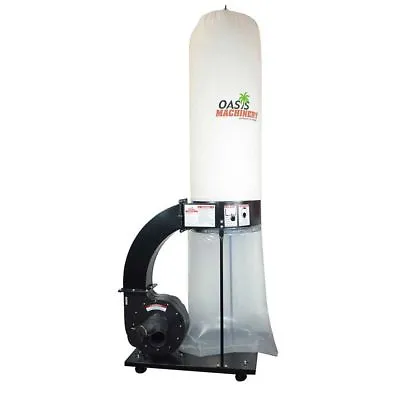Buy DC2000A Heavy Duty 2 HP Wood Dust Collector With Free Replacement Bag • 401.63$