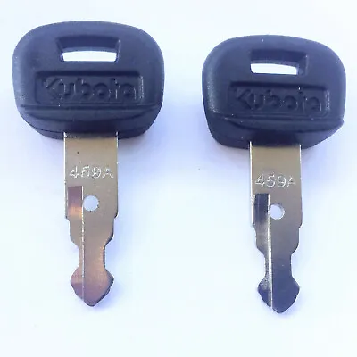 Buy 2 Kubota Skid Steer Tracked Loader And Mini Excavator Ignition Keys RC461-53930 • 9.75$