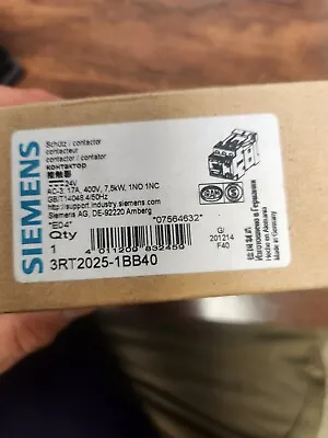 Buy SIEMENS IEC Magnetic Contactor: 24 V DC Coil Volts, 16 A Full Load... • 75$