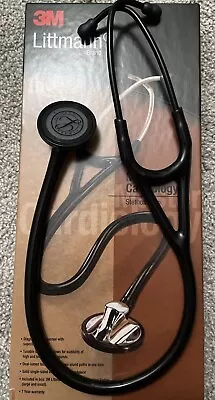 Buy 3M Littmann Master Cardiology Stethoscope Black, With Black Chest Piece -  New • 230$