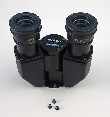 Buy Nikon Diaphot Binocular Head Viewer With 2 Nikon Cfw 10x Eyepieces, Excellent • 76$