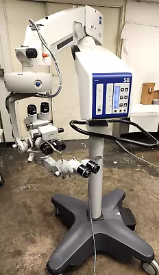 Buy Zeiss VISU 200 / S88 Surgical Microscope 3 Heads, Foot Control, NO RESERVE! • 9,500$