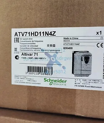 Buy NEW Schneider ATV71HD11N4Z 11kw  INVERTER In Box • 934$