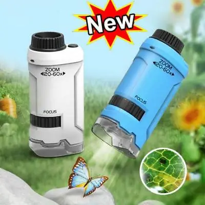 Buy Minilabsters Miniscope Kid,Pocket Microscope For Kids,Portable Microscope 2024 • 3.81$