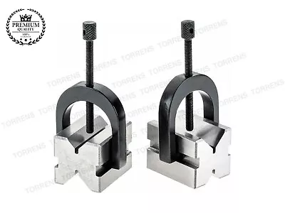 Buy NEW Precision Engineers All Steel Vee Blocks Clamp Set -V Block Matched Pair USA • 39.66$