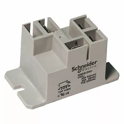 Buy Schneider Electric 9As1a52-120 Enclosed Power Relay,4Pin,120Vac,Spst-No • 14.39$