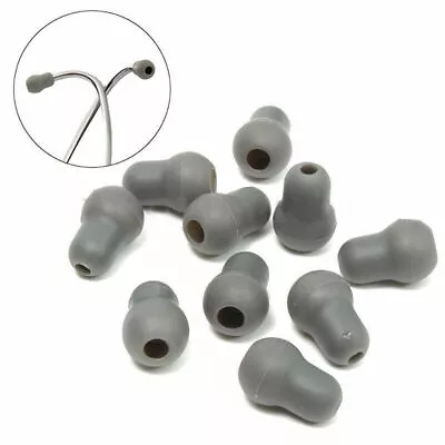 Buy 10Pack Soft Silicone Eartips Earplug Earpieces Parts For Littmann Stethoscope • 4.95$