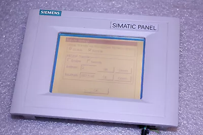 Buy Siemens Simatic HMI Touch Panel TP 170A Color 6AV6545-0BA15-2AX0 545-0BA15-2AX0 • 268.02$