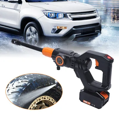 Buy Portable Car Wash Pressure Washer Cordless Spray Gun Power Washer 20V 435PSI New • 71.25$