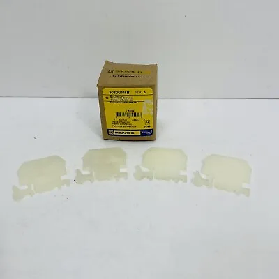 Buy Box Of 4 Square D 9080GM6B Terminal Block End Barriers ~New Surplus~ • 8.99$