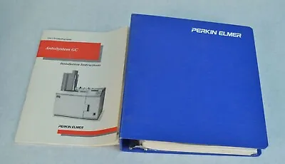 Buy Perkin Elmer AutoSystem GC Chromatograph Operators Manual 0993-8559 Rev. M • 99.99$