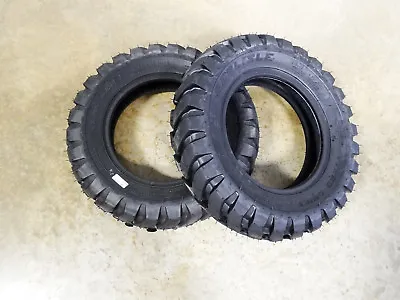 Buy TWO New 5.70-12 Carlisle Trac Chief USA Made Tires 4 Ply TL Compact Skid Steer • 158$
