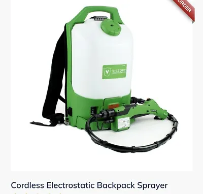 Buy Cordless Electrostatic Backpack Sprayer VP300ES • 2,300$