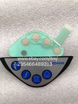 Buy NEW Operating Membrane Overlay For Radiodetection SPX RD4000 Cable Pipe Locator • 135.88$