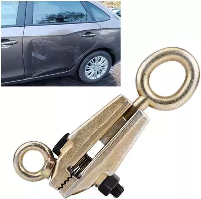Buy Gold 5 Ton 2 Way Auto Body Clamp For Top & Straight Repair Tool Kit Pull Clamp G • 24.99$